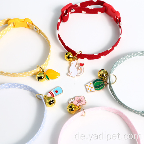 Süßes Katzen-Süßigkeits-farbiges Halsketten-Hundehalsband